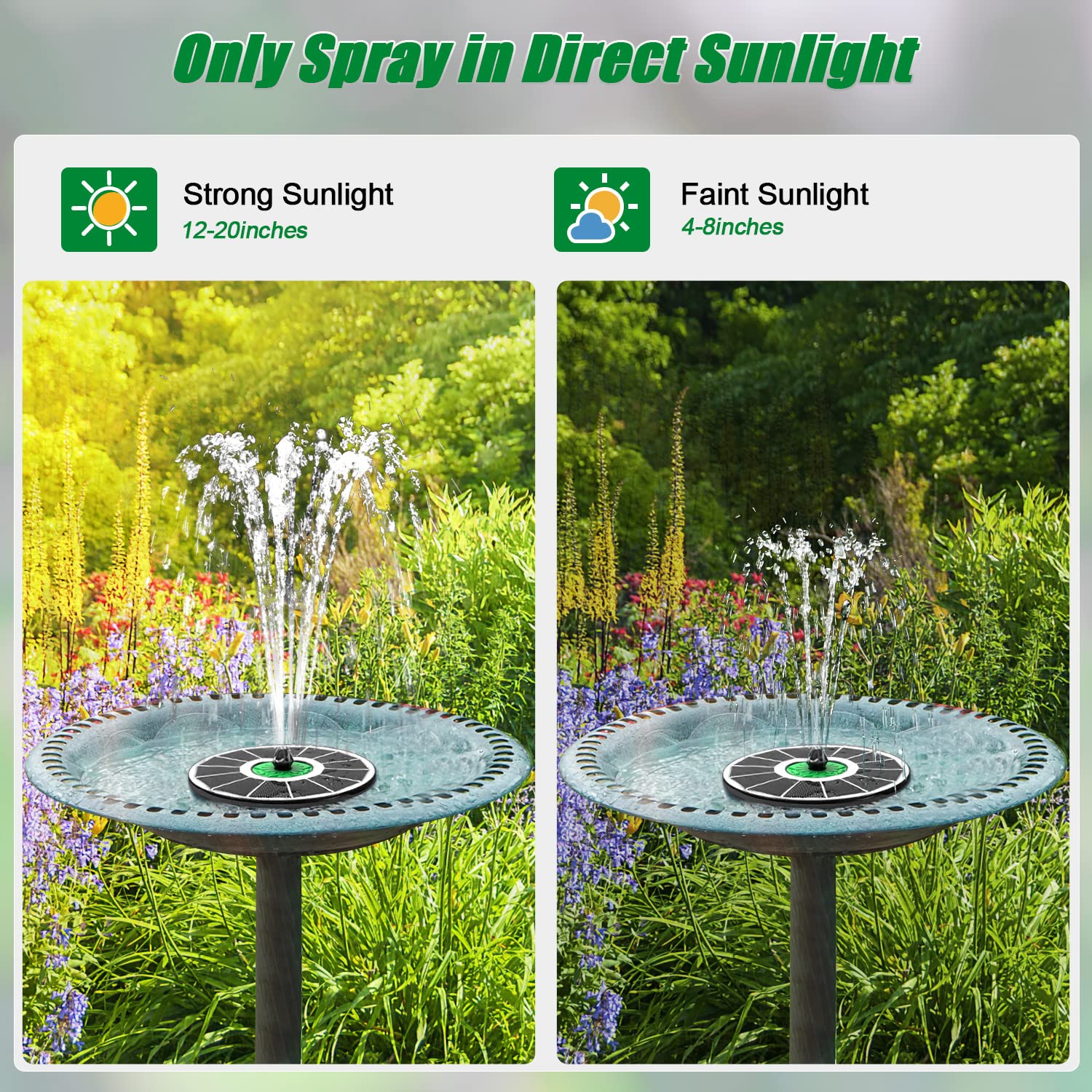Yzert anti-clogging system keeps water flowing under bright sun.