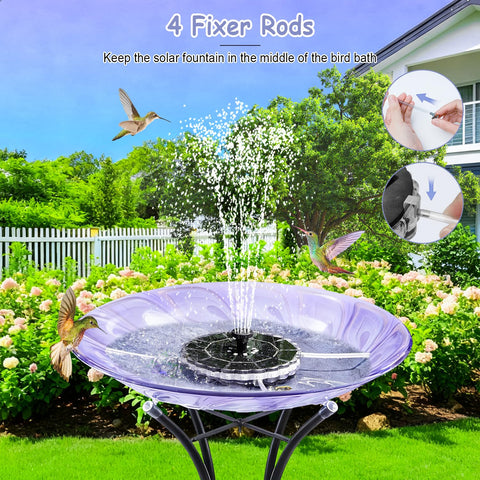 Yzert fountain includes anti-clog filter and protection for reliable operation
