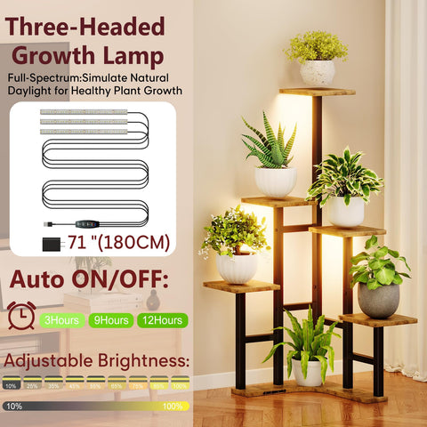 Yzosvki stand with sturdy black metal frame for stability.