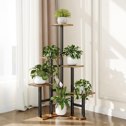 Yzosvki corner plant stand compact corner design fits tight spaces