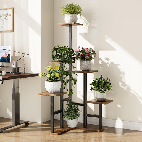 Yzosvki stand's sturdy base supports heavier pots securely.