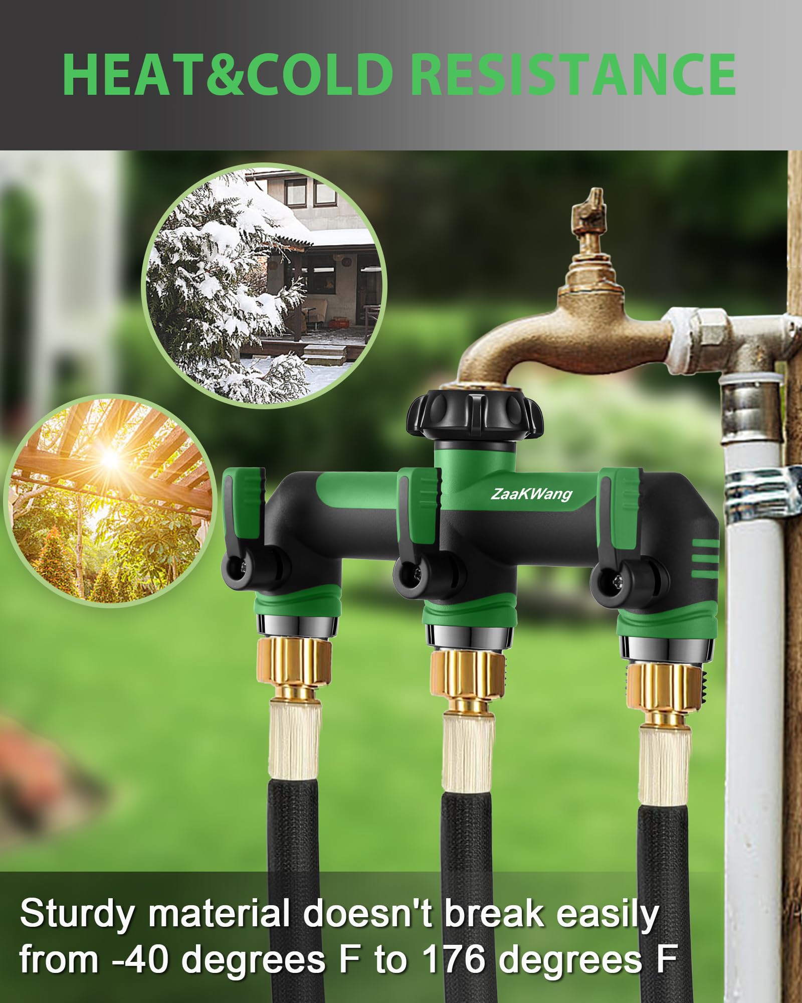 ZaakWang ergonomically long handle improves grip for easier operation