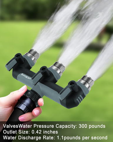 ZaakWang two inch spout distance reduces hose crowding