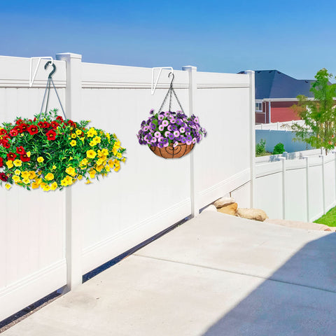 Zacool fence hooks install without tools, offering a damage-free, quick mounting solution.
