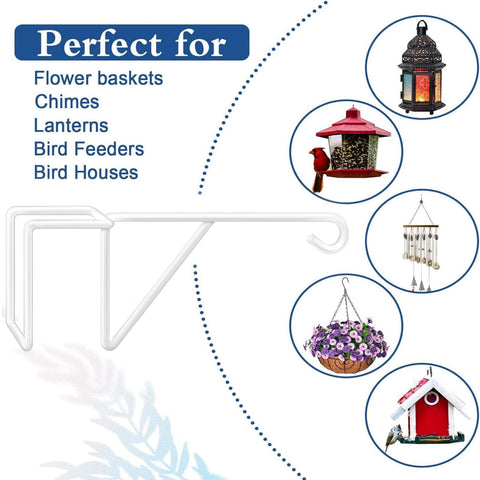 Zacool heavy-duty hooks fit fences up to 2.5 inches wide for versatility.
