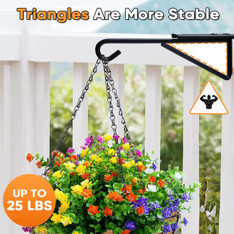 Zacool over-the-fence hanger shown with decorative lighting.