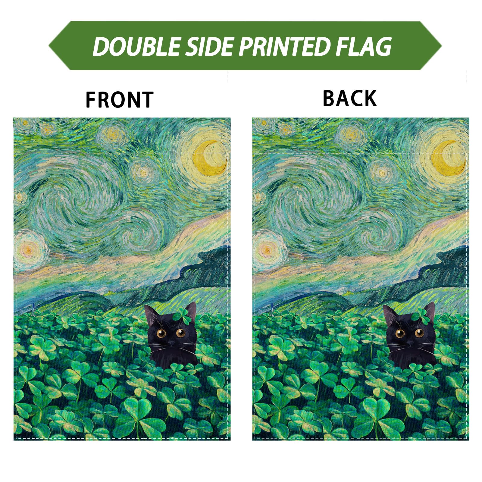 ZAEW double-sided flag ensures visibility from both sides.