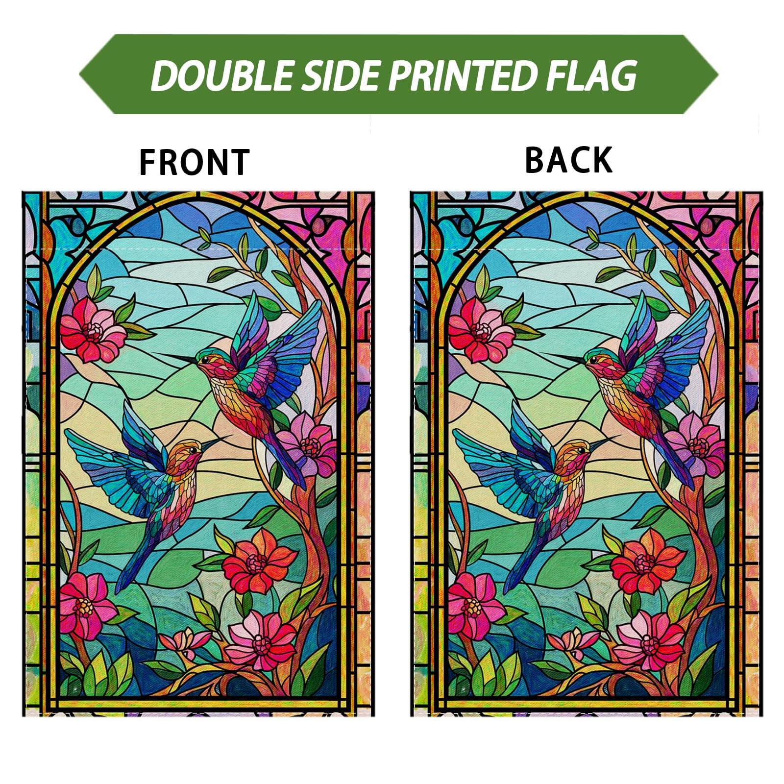 ZAEW garden flag brightens yards, patios, and entryways.