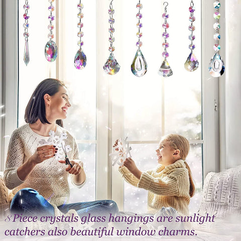 ZAfOSIN Sun Catchers ornament length 6-7 inches adds elegant detail