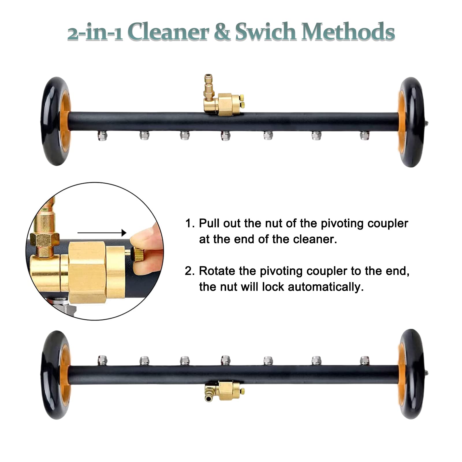 ZALALOVA quick-connect parts for fast setup