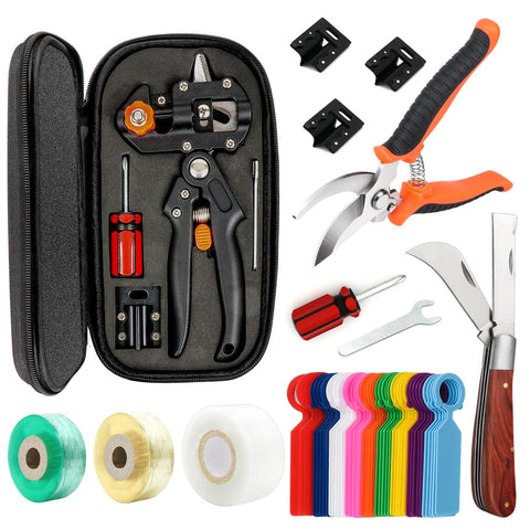 Zalalova upgrade grafting tools 2in1 kit for precise pruning and grafting in gardens.