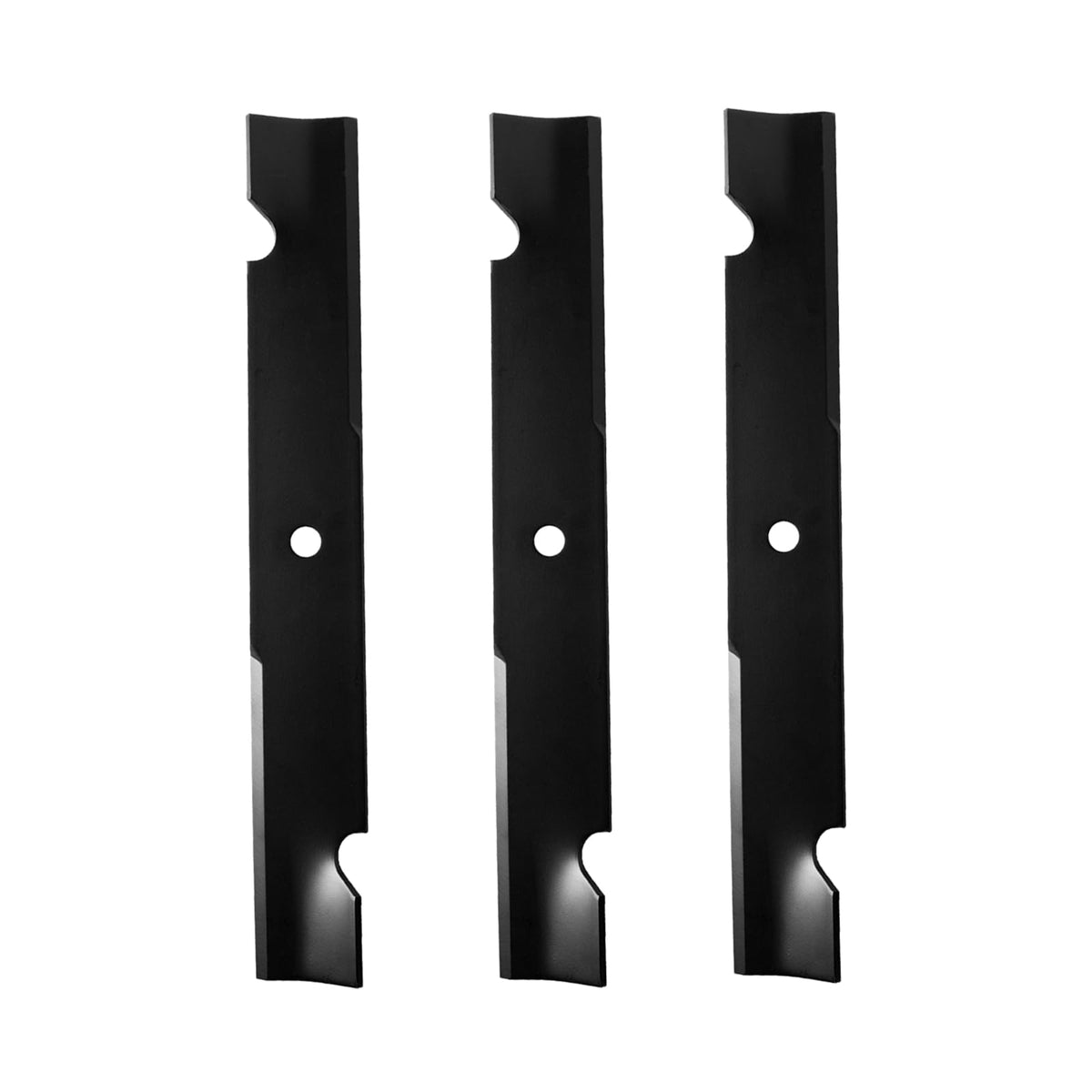 ZALANA bad-boy-038-0005-00 blades pack showcases durable replacement blades for crisp, even mowing.