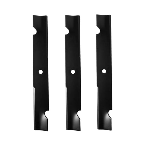 ZALANA bad-boy-038-0005-00 blades pack showcases durable replacement blades for crisp, even mowing.