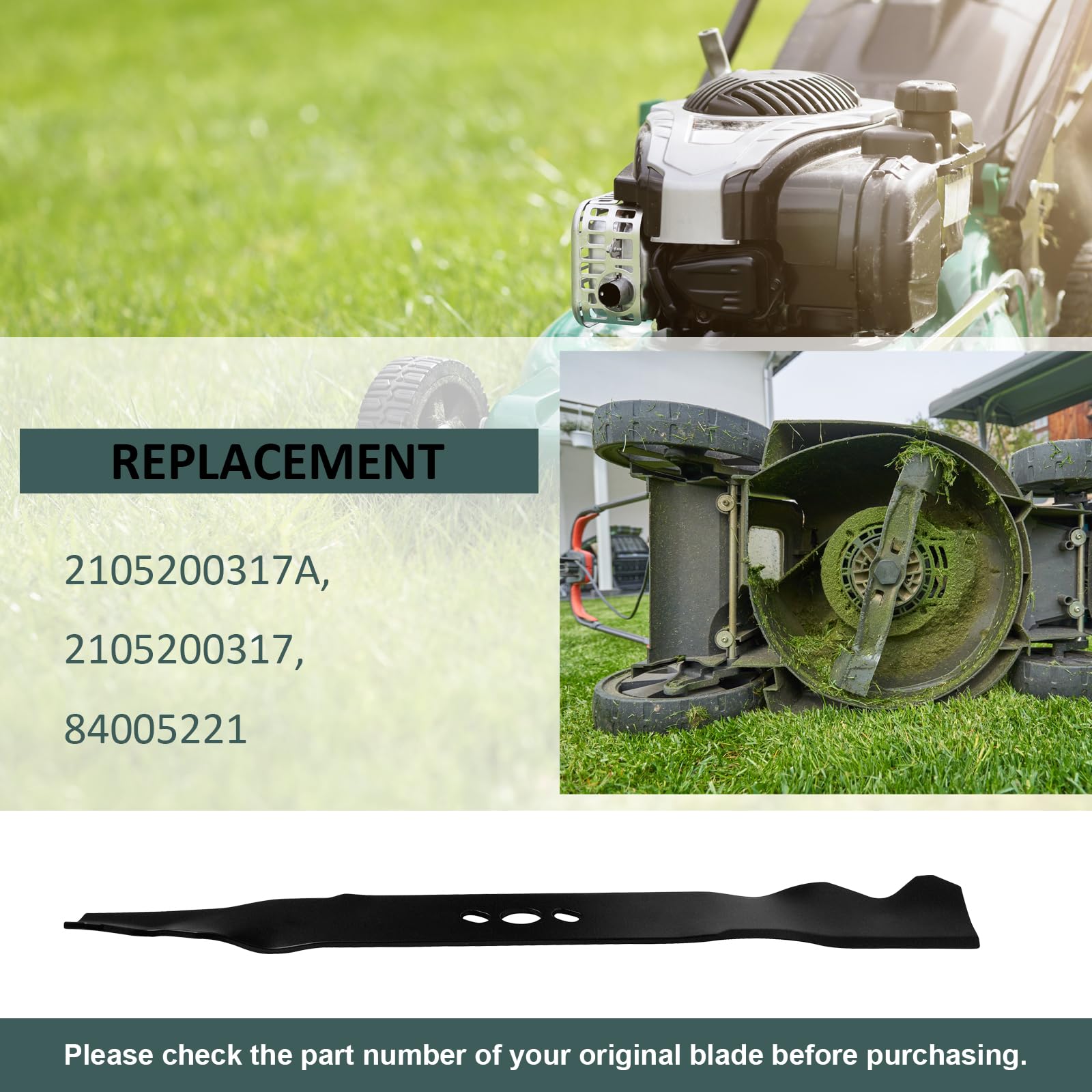 ZALANA compatibility guide indicates fit with Hyper Tough and Murray mowers.