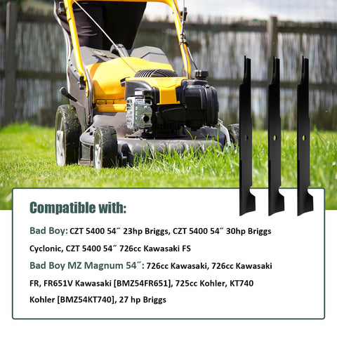 ZALANA compatible with Bad Boy MZ Magnum 54-inch deck ensures proper fit.
