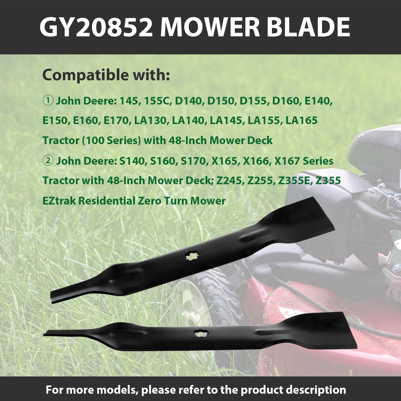 Zalana three-blade pack arrives ready for installation
