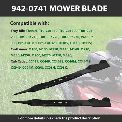Packaging showing two blades included in the ZALANA set