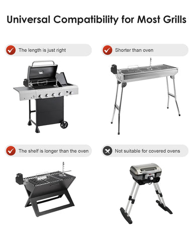 Zalhyrox outdoor rotisserie cooking enhances backyard barbecues