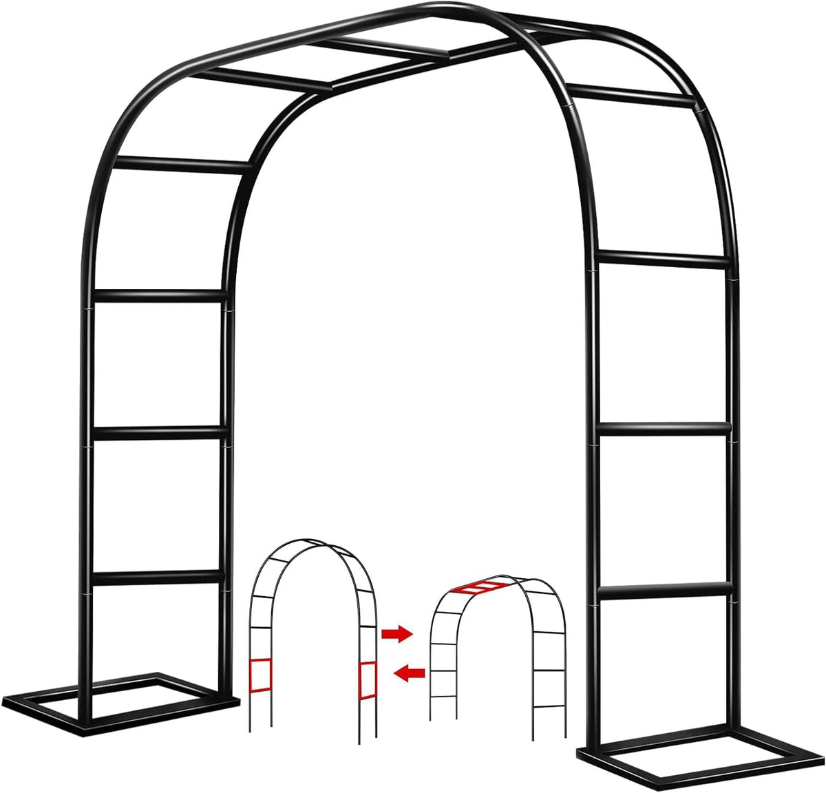 ZANGEROI garden arch trellis displaying climbing plants for a lush garden display