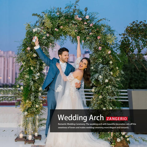ZANGEROI metal garden arch decoration for elegant outdoor events