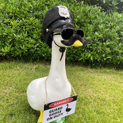 ZANOLY goose beards set provides playful porch scene enhancements.
