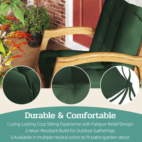 Zanwu Hwyd cushion ties ensure secure, non-slip fit on chair