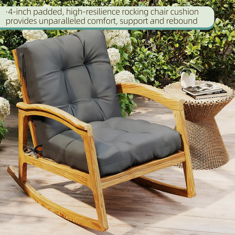 Zanwu Hwyd high-back dining chair cushions for relaxed posture