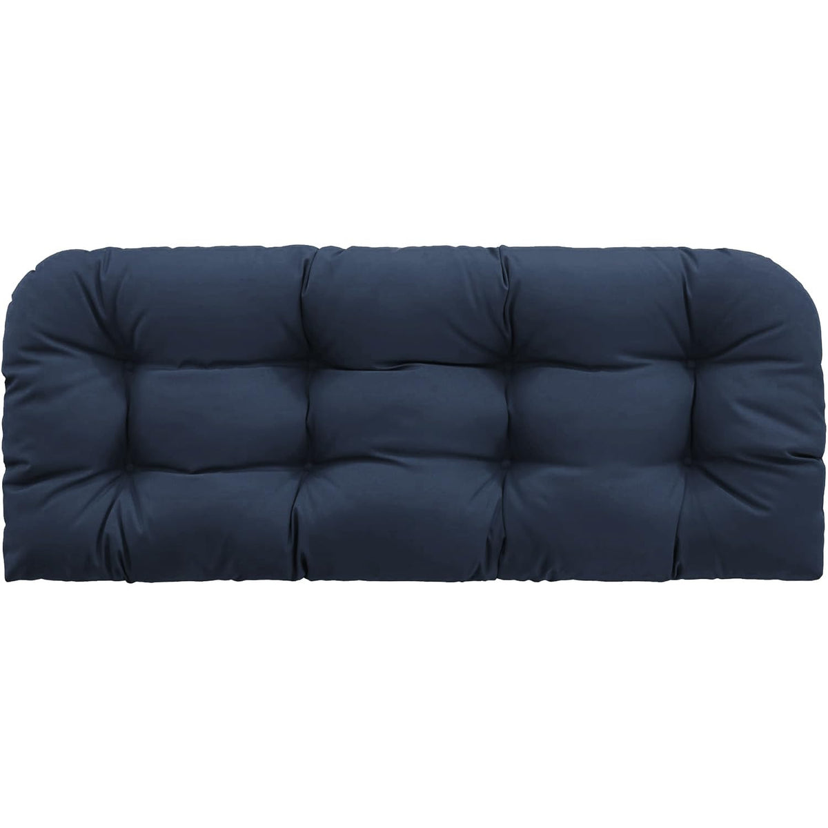 Zanwu Hwd outdoor bench cushion tufted for plush patio seating.
