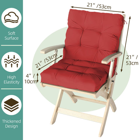 Zanwu Hwyd red cushions color retention under sun exposure