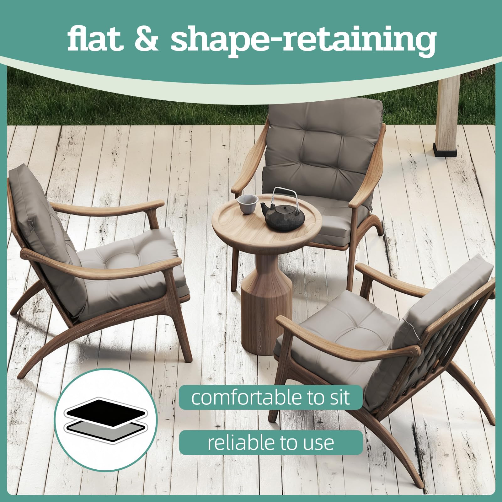 Zanwu Hwyd spot-clean friendly fabric simplifies maintenance