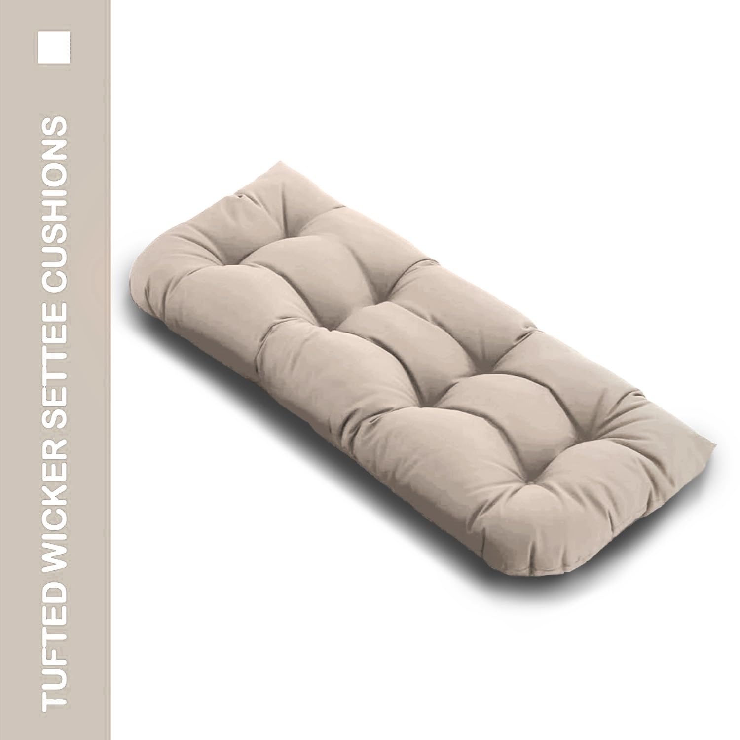 Zanwu Hwyd beige cushion ideal for sunroom and outdoor furniture