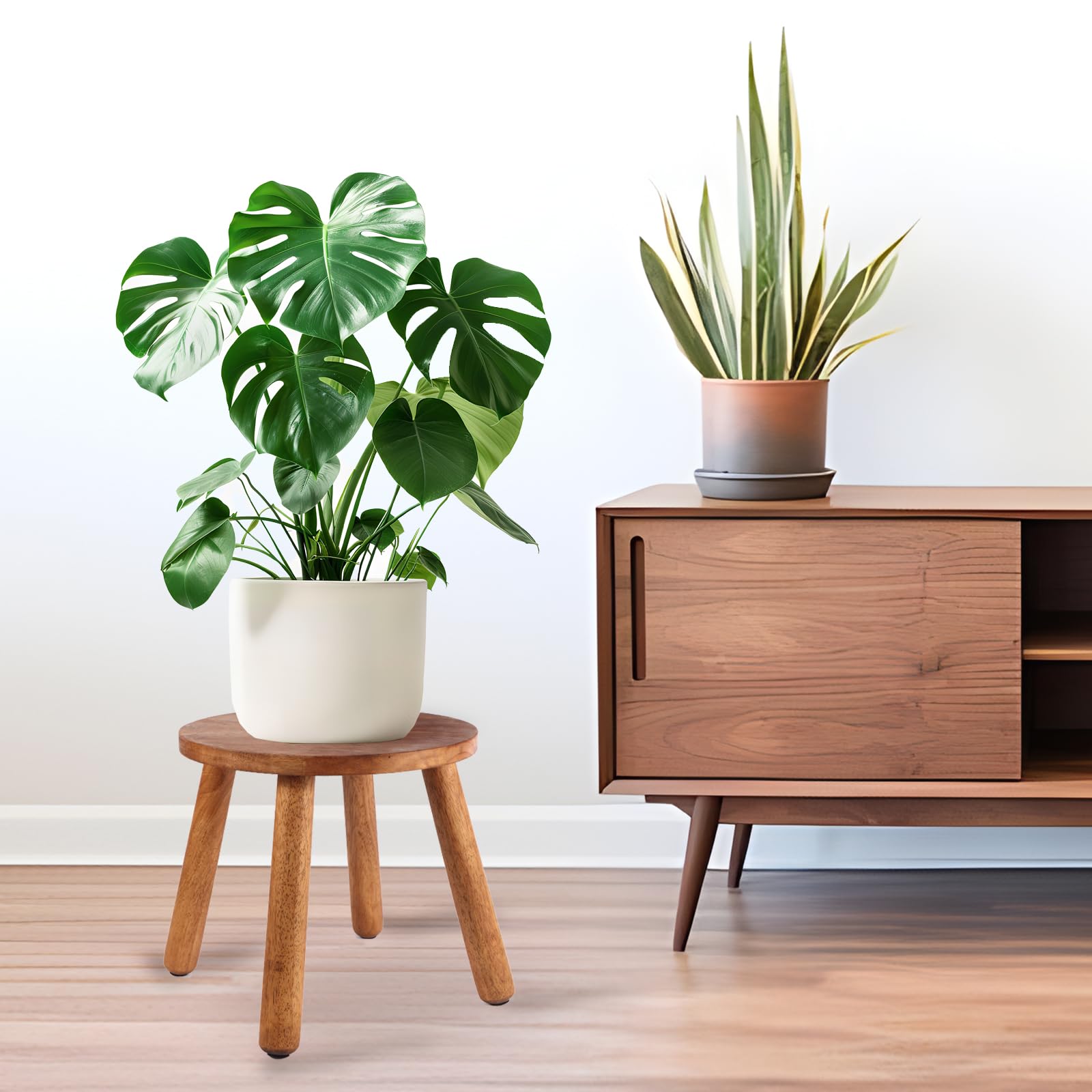 Zaowofires stool with detachable wood legs for easy storage and transport.