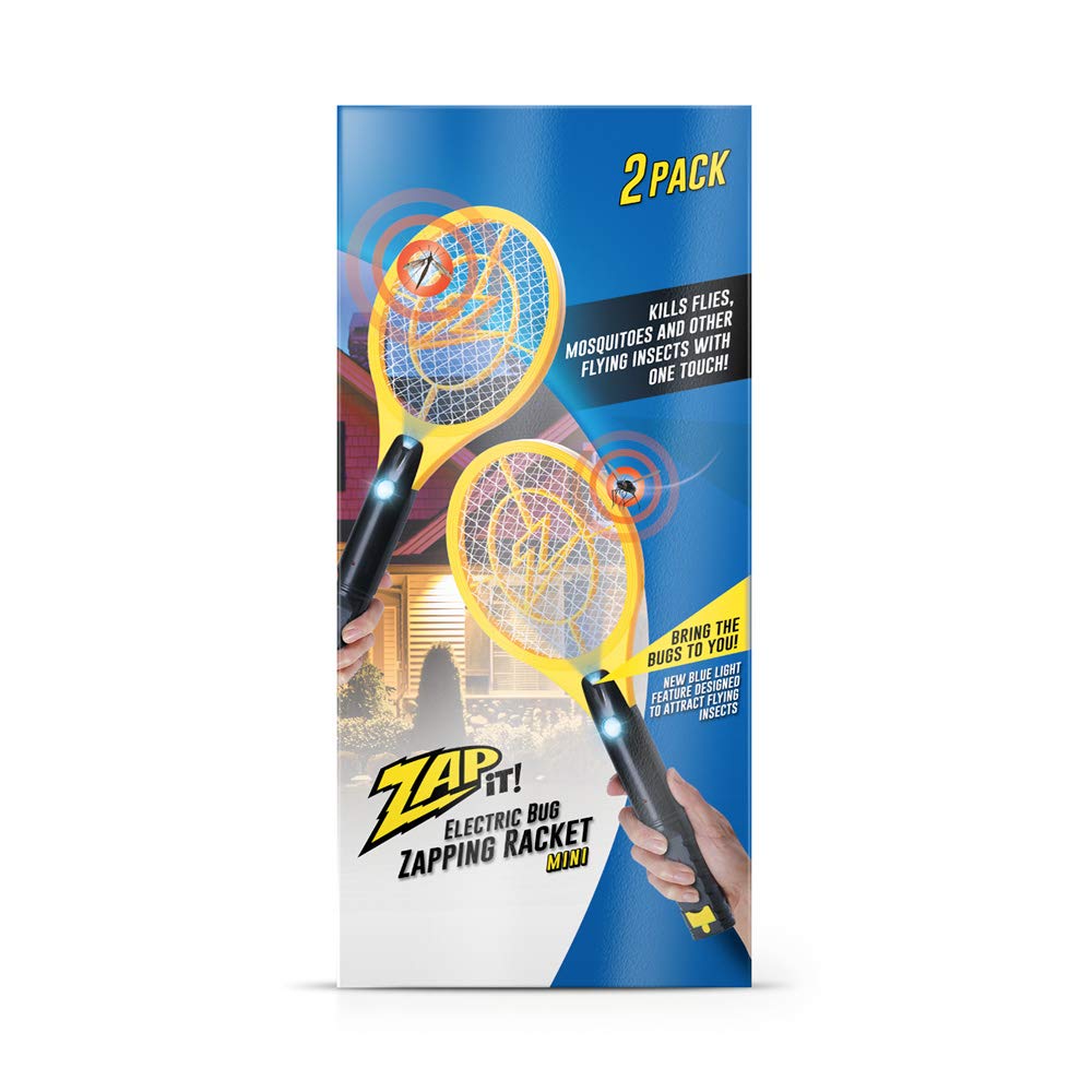 Zap It blue light attractant lures pests for swift targeting.