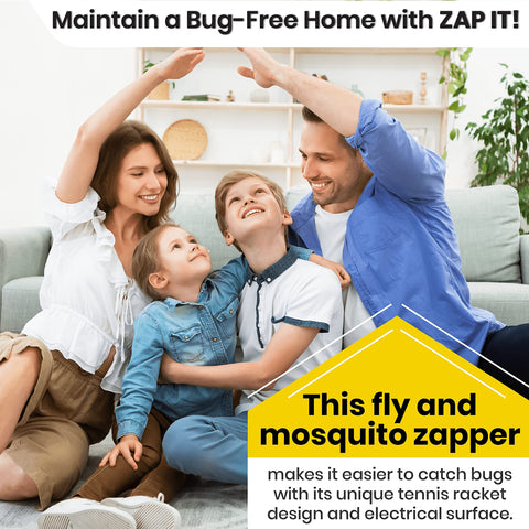 Zap It Bug Zapper Compact Design ideal for outdoor use and portability.