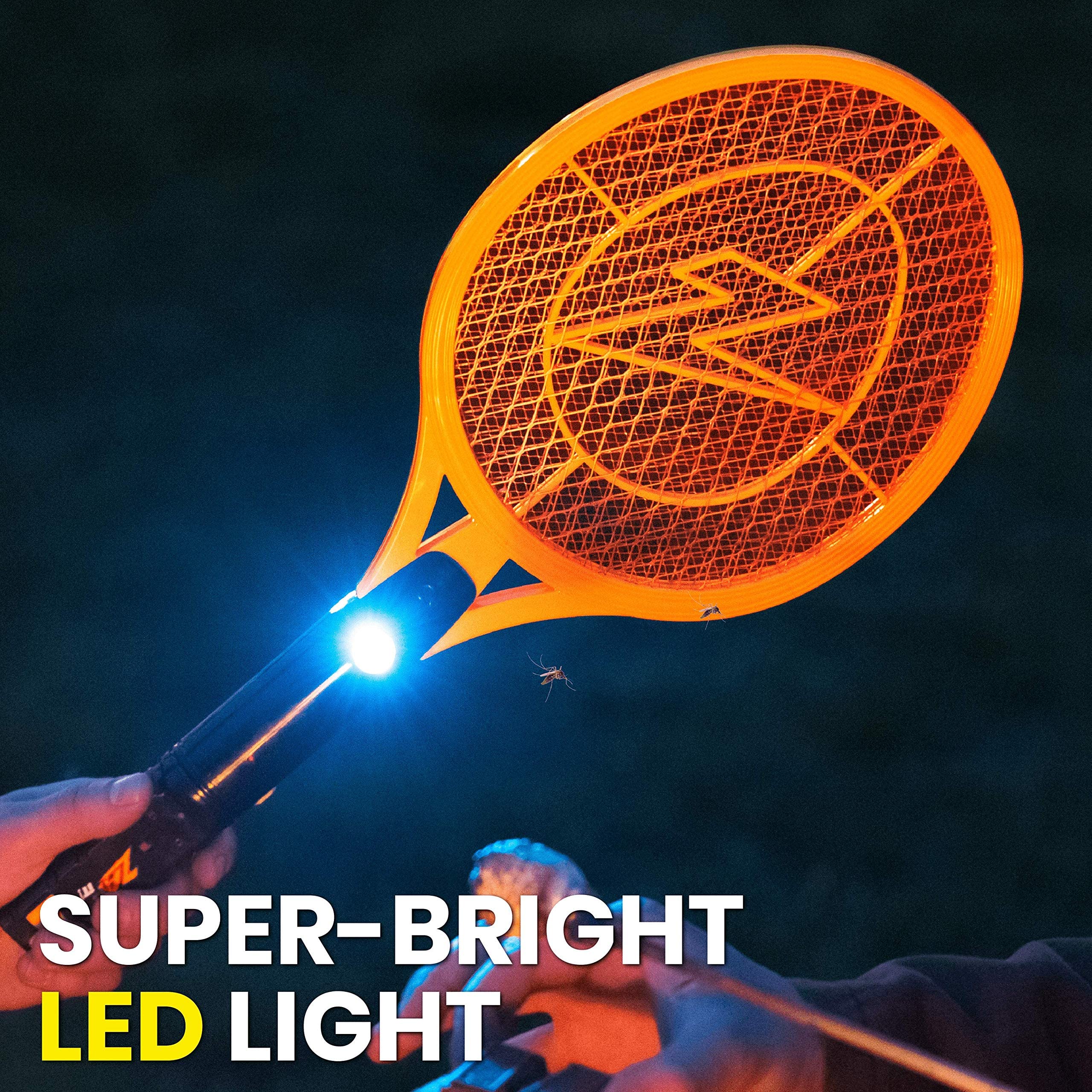 Zap It! Ergonomic, durable frame for comfortable, controlled handling.