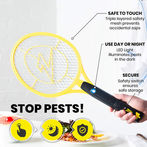 Zap It triple-layer safety mesh adds extra protection during operation.