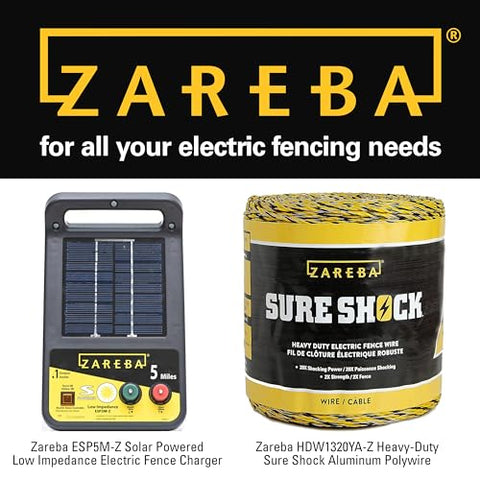 Zareba ESP5M-Z fence connections and wiring ready for installation