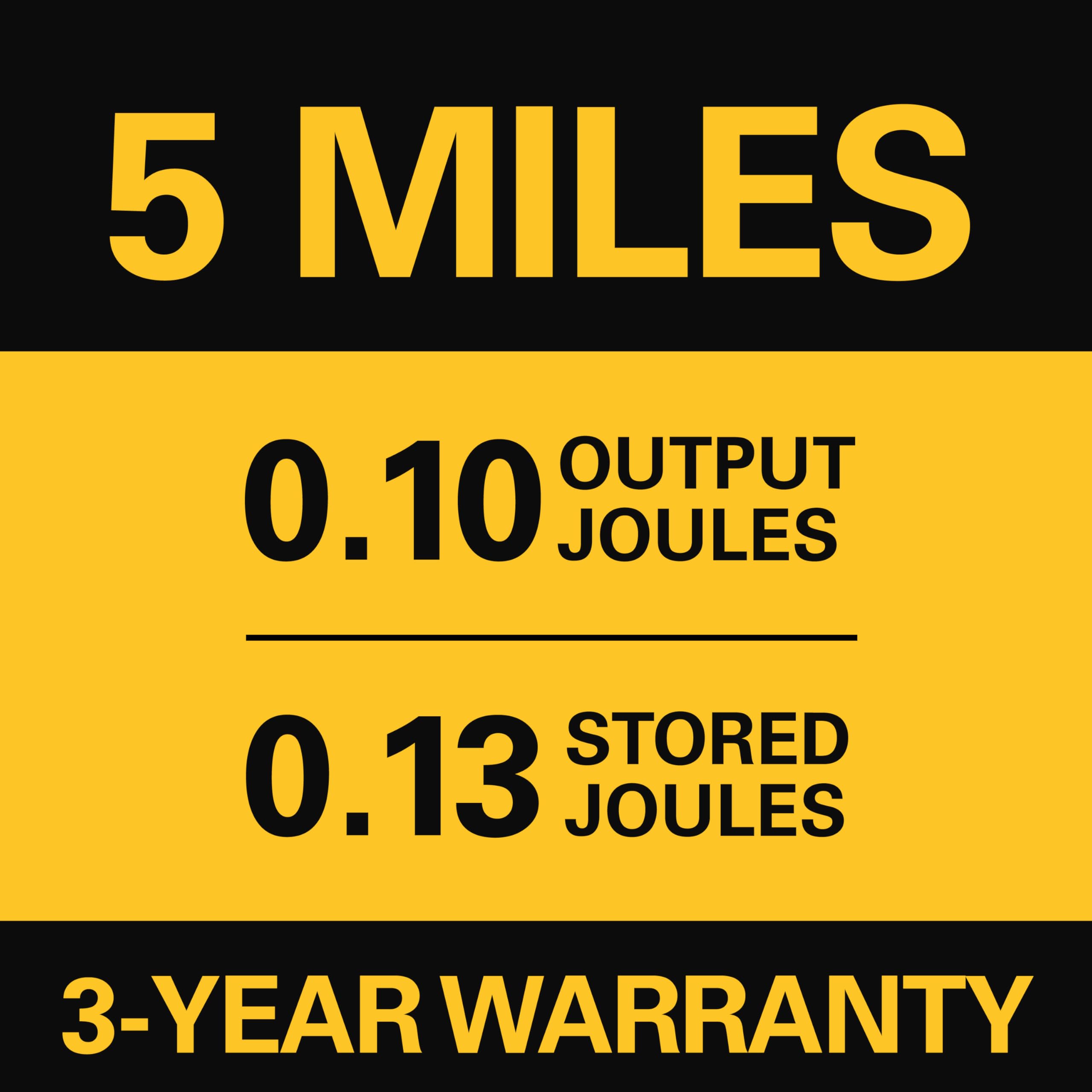 Zareba ESP5M-Z USA-made badge on product label