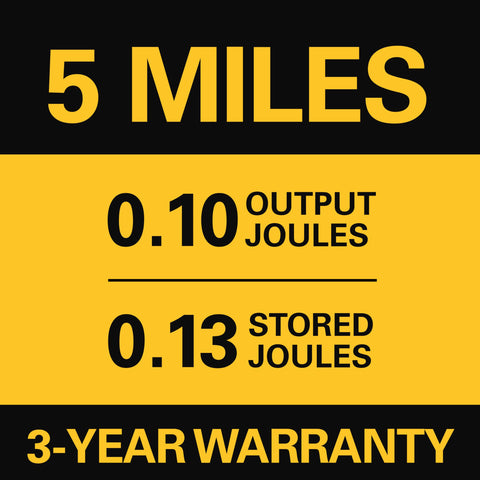 Zareba ESP5M-Z USA-made badge on product label
