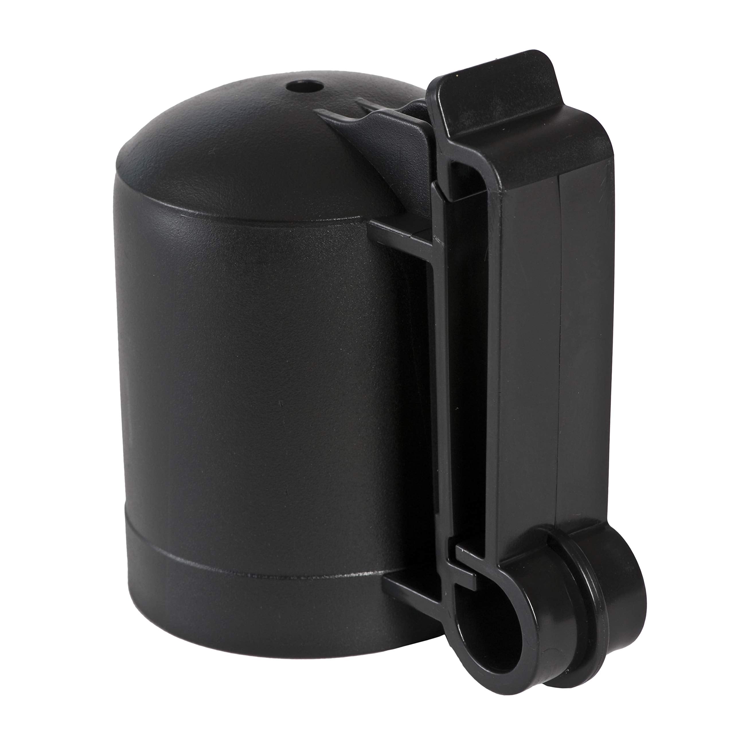 Zareba T-Post Top Insulator cap for 1.25 and 1.33 posts reduces sharp-edge injuries.