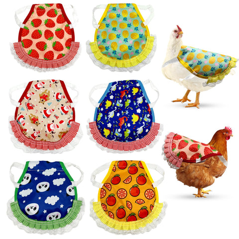 Zaruatu chicken saddle in six styles for stylish comfort and secure fit.