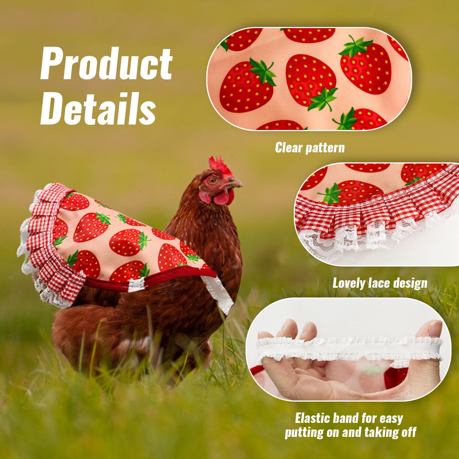 Zaruatu easy-wear design enables quick wrap-and-go fitting.