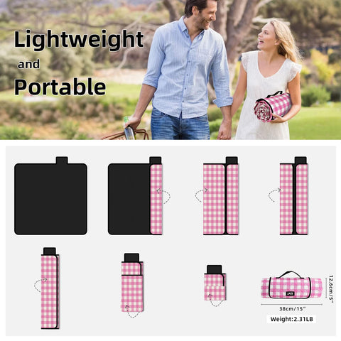 ZAZE lightweight 2.3 lbs ideal for travel and day trips