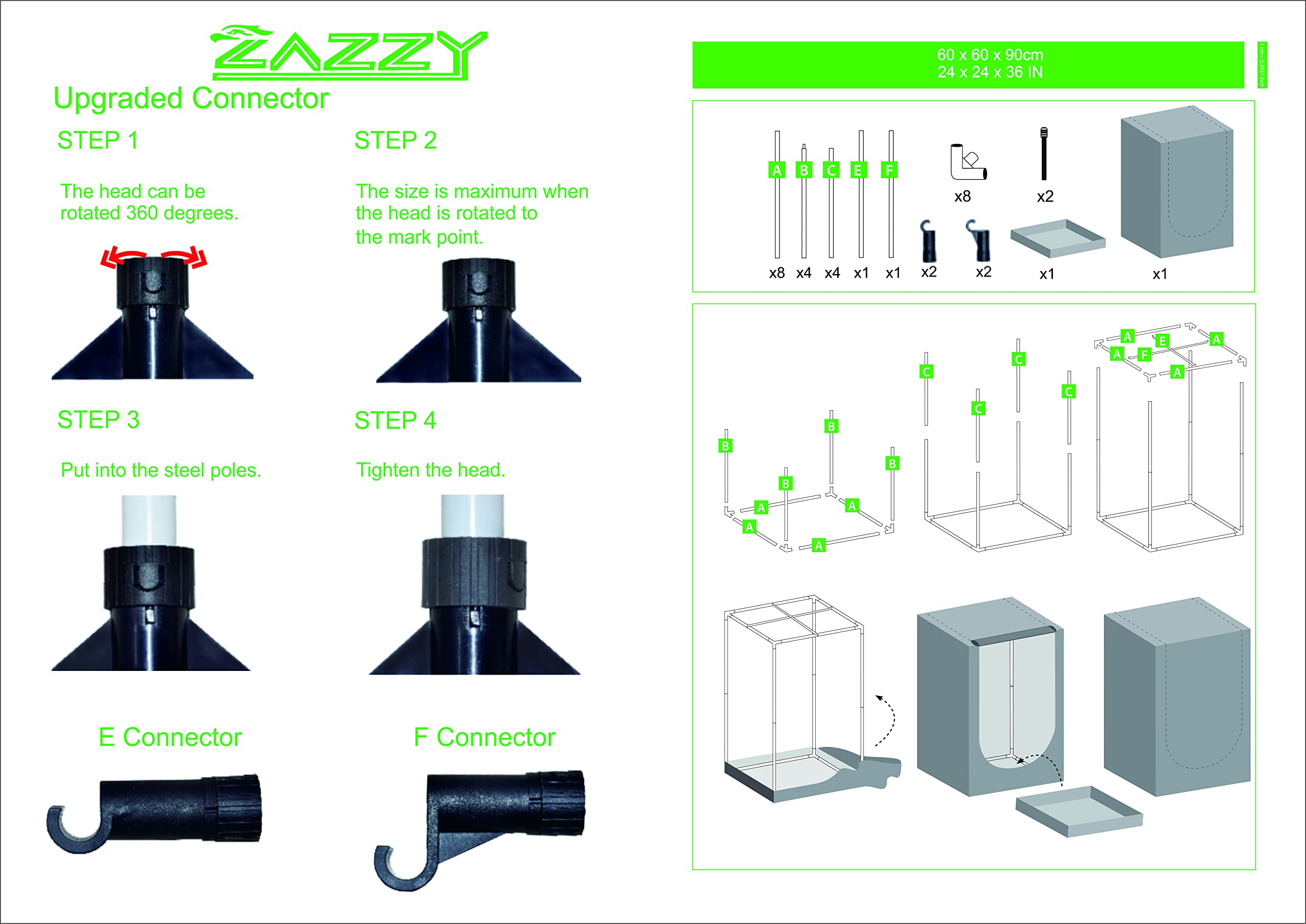Zazzy Grow Tent tool bag for organized growing accessories