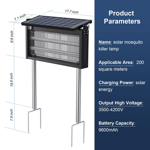 ZBNMY bug zapper indoors showing versatile lighting and pest control