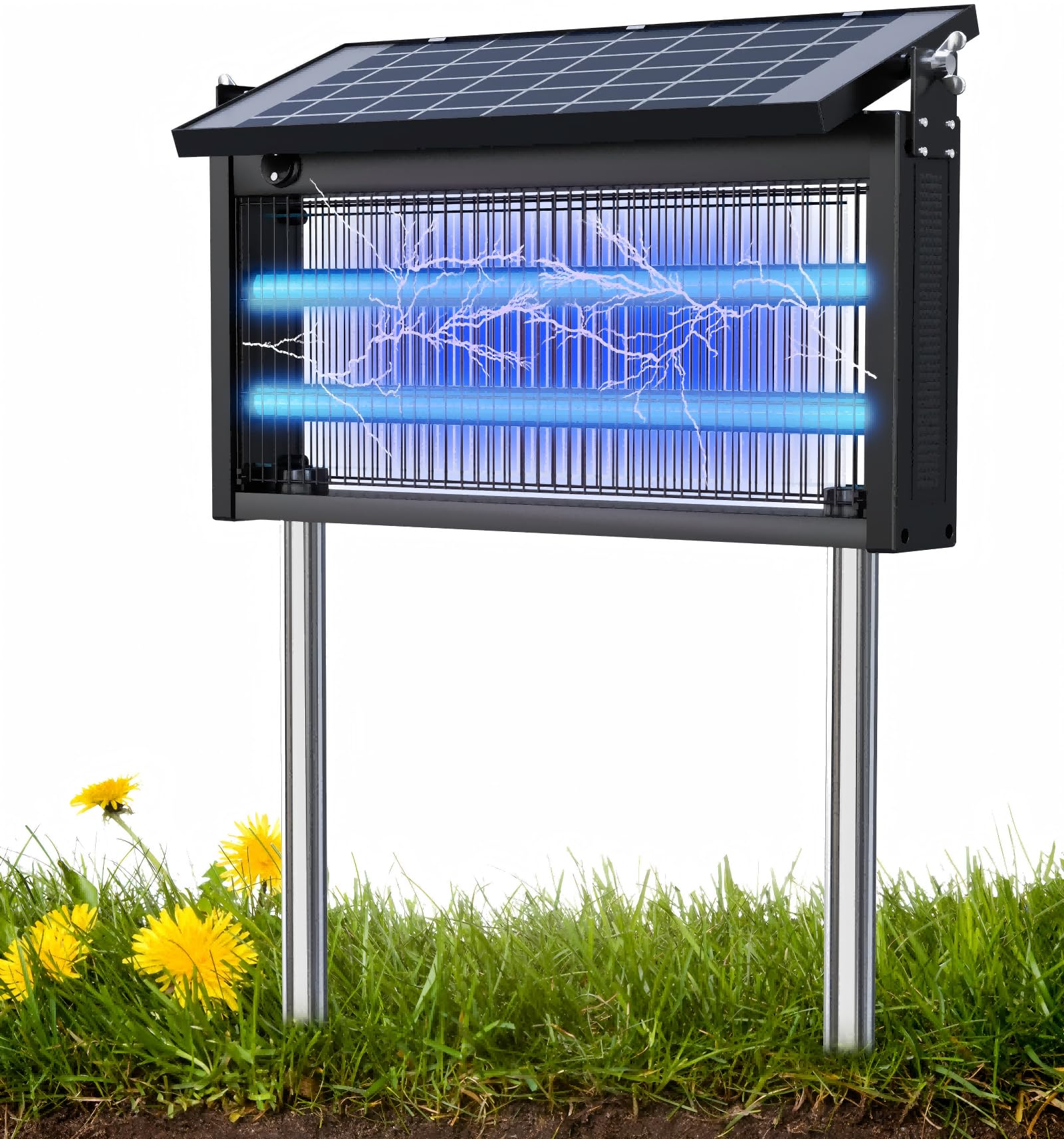 ZBNMY bug zapper outdoors with glow for patio mosquito deterrence
