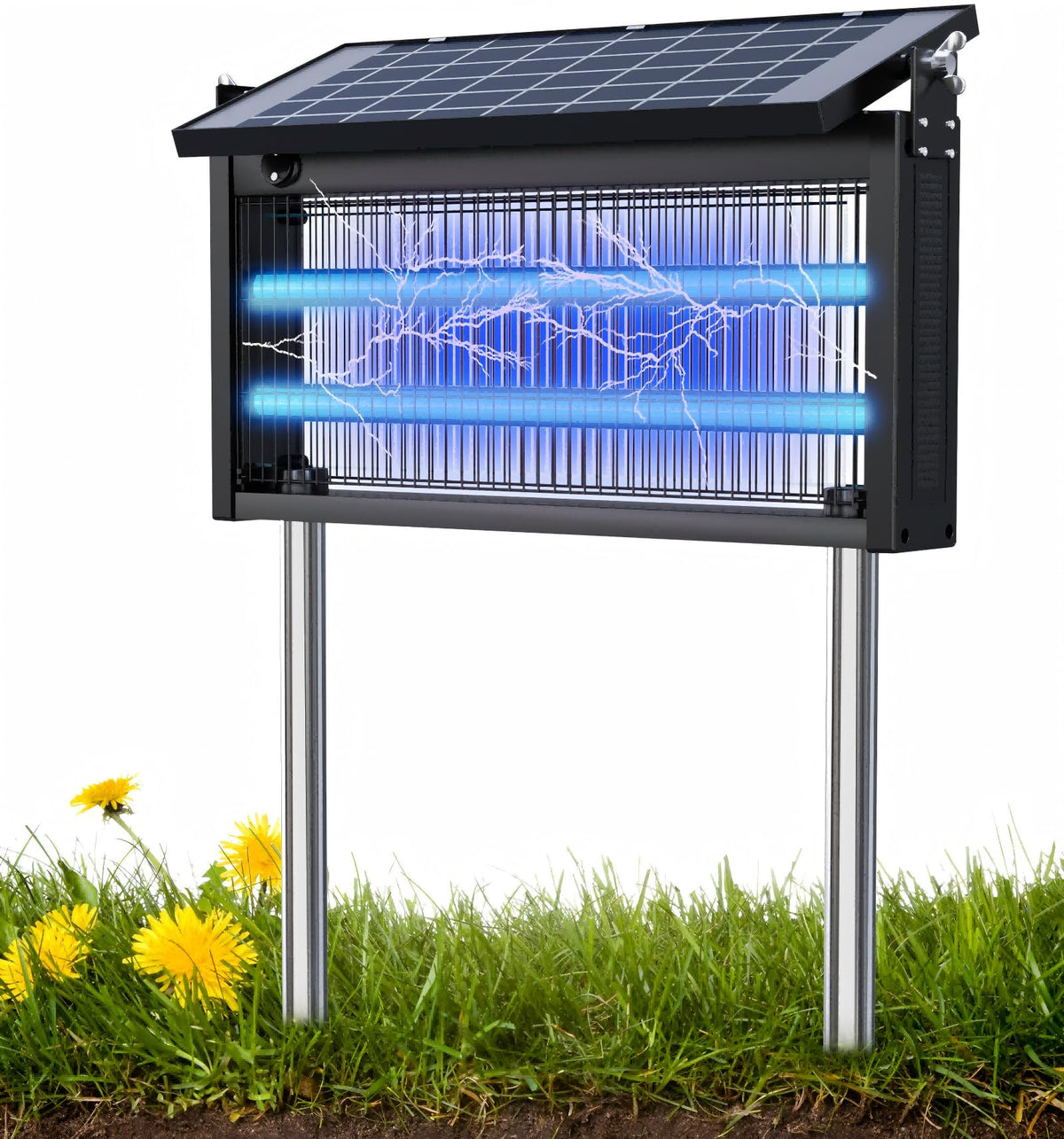 ZBNMY bug zapper outdoors with glow for patio mosquito deterrence