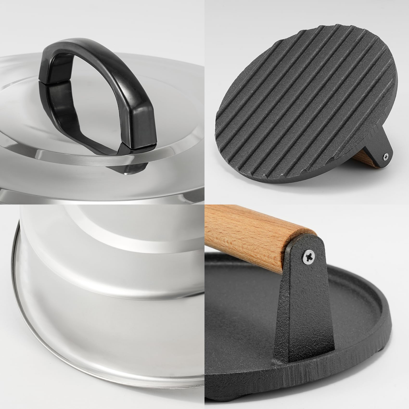 ZBXFCSH heat-control dome usage on flat-top grill
