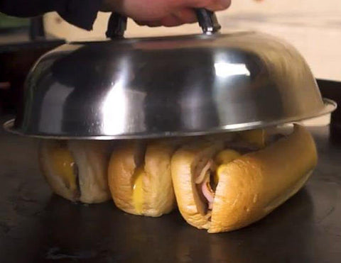 ZBXFCSH large-12inch-capacity fits multiple patties at once
