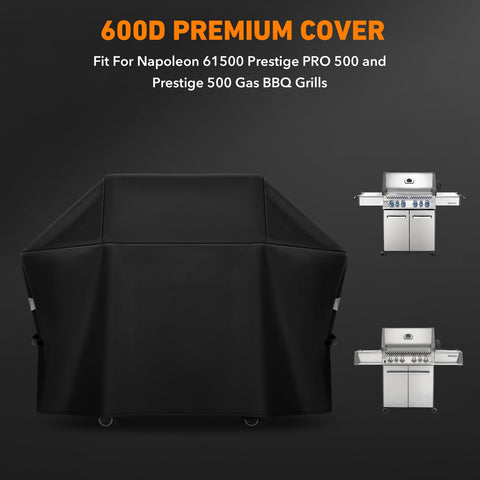 ZBXFCSH waterproof oxford fabric exterior shields grill from rain.